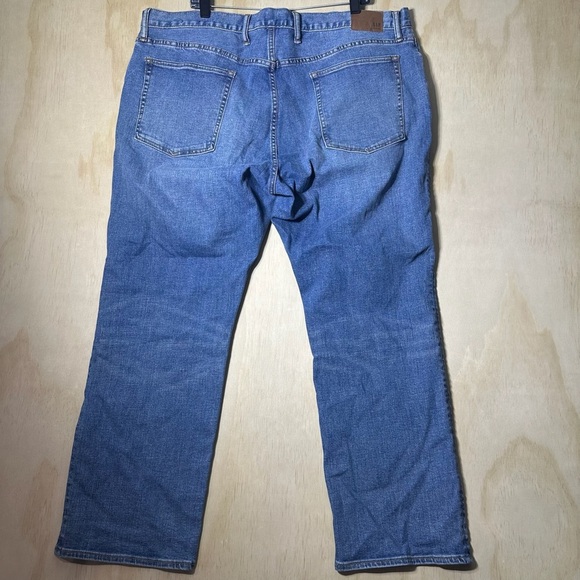 Gap 1969 Straight Blue Jeans Light Wash 42X30 - Picture 6 of 11